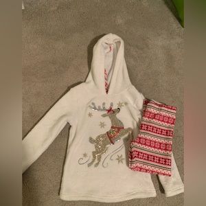 Girls Holiday pant outfit, 4